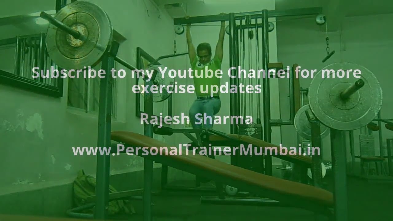 Abs of Steel - Hanging V-raise windshield wipers exercise 