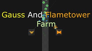Gauss And Flametower Farm! Over 500.000 Green Papers! - Infinitode 2