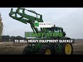 Top tips to sell heavy equipment online