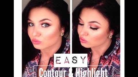 How To: Natural Everyday Contour & Highlight Routine