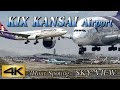 【4K】超絶3Hour!! 60Aircraft KIX-KANSAI 2015.Spotting from SKY-VIEW @Osaka JAPAN