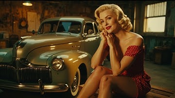 1950s Rockabilly - Hot Rods and Pin Up | American Dream (1950s Music Video)
