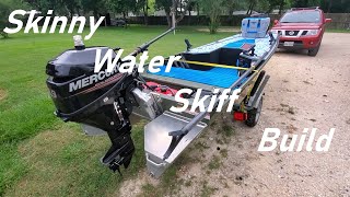 Making A Skinny Water Skiff out of a Jon Boat