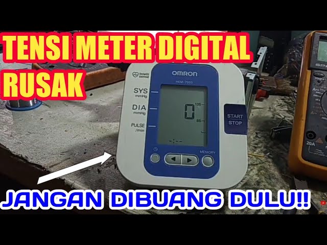 Memperbaiki Tensi Meter Digital Rusak | Tidak Nyala | Mudah&Cepat!!! - Youtube