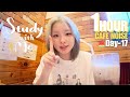 Day17🍉デートの日も、コメダで1時間だけ勉強時間を確保☕️ study with me｜1hour｜cafe noise