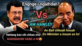 Heile! Pu John Rotluangliana'n Ropeway leh skywalk chungchangah MNF a beina hle! Engnge i ngaihdan?