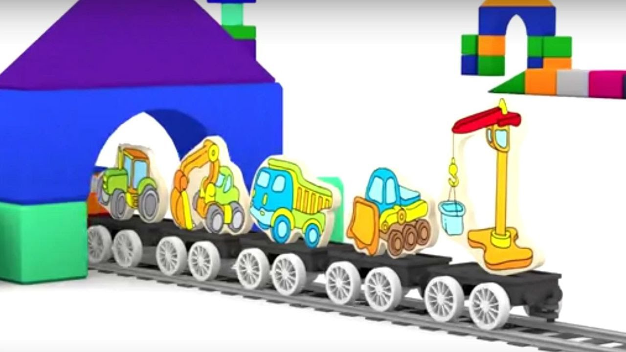 Lehrreicher Zeichentrickfilm Die 4 Kleinen Autos Puzzle Mit Fahrzeugen Youtube