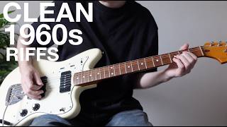 14 'Cleanest' 1960s Riffs (No Distortion)