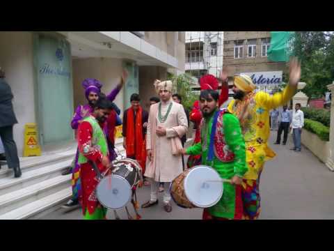Punjabi Dhol Bhangra Wedding Baraat Nitinbedi Mumbai 09892833280