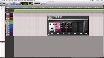 586  Overview Of The Powerful Waves GTR Stomp 6 Plug In Inside Protools