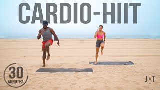 30 Minute Full Body CardioHIIT Workout [With Modifications]