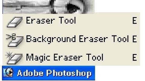9- Adobe Photoshop Tutorials in Urdu/Hindi - How to use Eraser Tool - Lunar Computer College