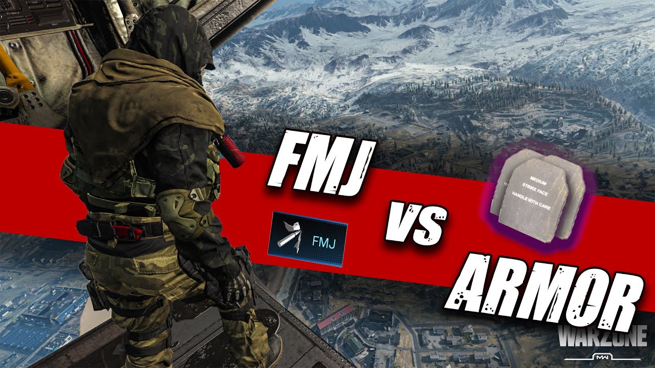 Warzone FMJ vs ARMOR / FMJ'nin Armor (Zırh) Üzerinde Etkisi Var mı