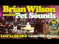 Capture de la vidéo Brian Wilson- Pet Sounds Live @ Louisville Palace Full Album 11-16-18 The Final Performances Ky