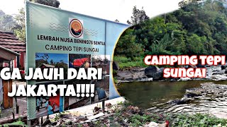 Camping tepi sungai