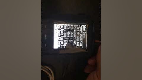 Uniden SDS100 firmware bug in Analyze system list