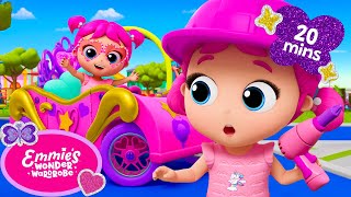 emmie s pink car makeover ultimate dream ride emmie s wonder