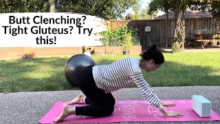 Quadruped Rock Backs - Lengthen your Gluteus, Relieve Pelvic floor Tension