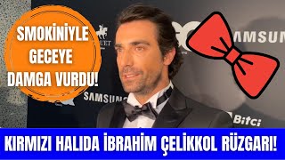 Bir Zamanlar Ovanın Hakanı İbrahim Çelikkol Smokiniyle Geceye Damga Vurdu