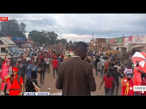 LIVE H E PRESIDENT BOBI WINE FROM NAKASEKE TO STATE HOUSE LIVE Live Bobiwinelive Bobiwinelive