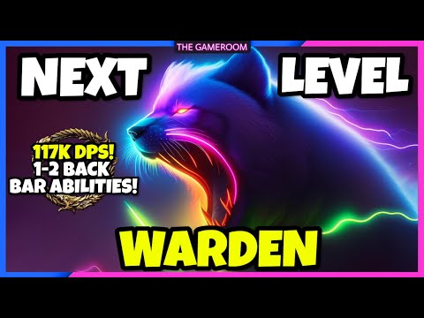 NEXT LEVEL WARDEN - 117K DPS! - ESO