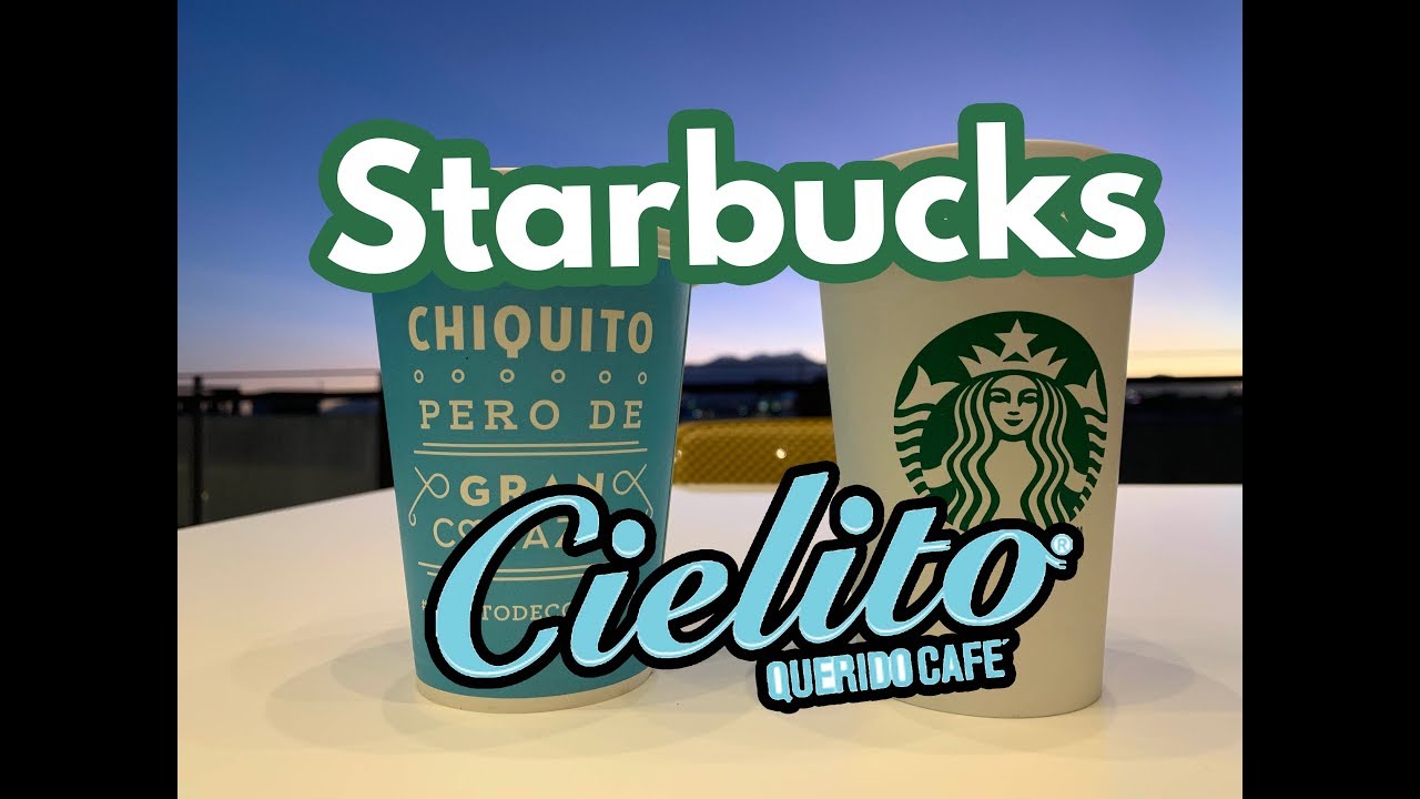 Starbucks vs Cielito (Cafe mas barato) YouTube