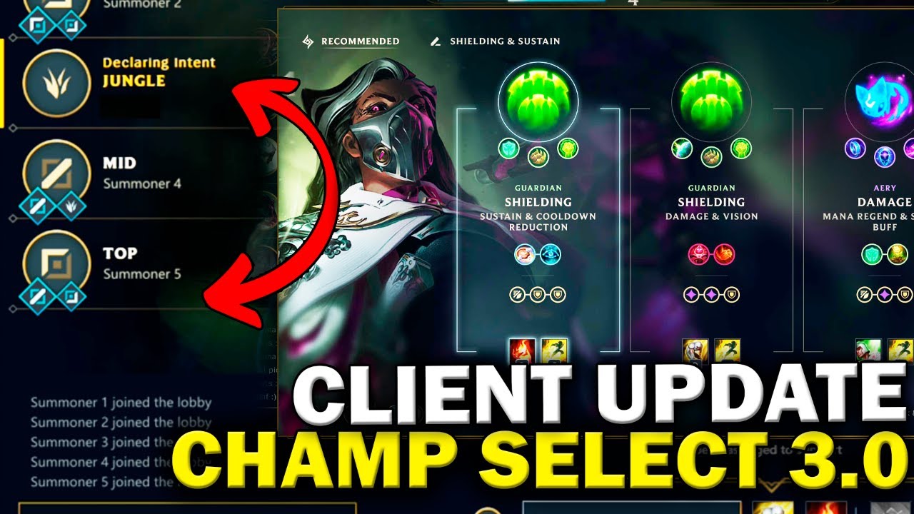 Champion select footage from rumored mobile version of League of Legends  leaked - Dot Esports