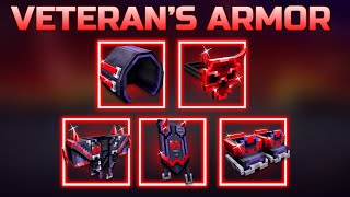 VETERAN'S ARMOR SET is the BEST but it's BROKEN! - Pixel Gun 3D screenshot 4