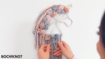 How To Make A Macrame Unicorn Dreamcatcher