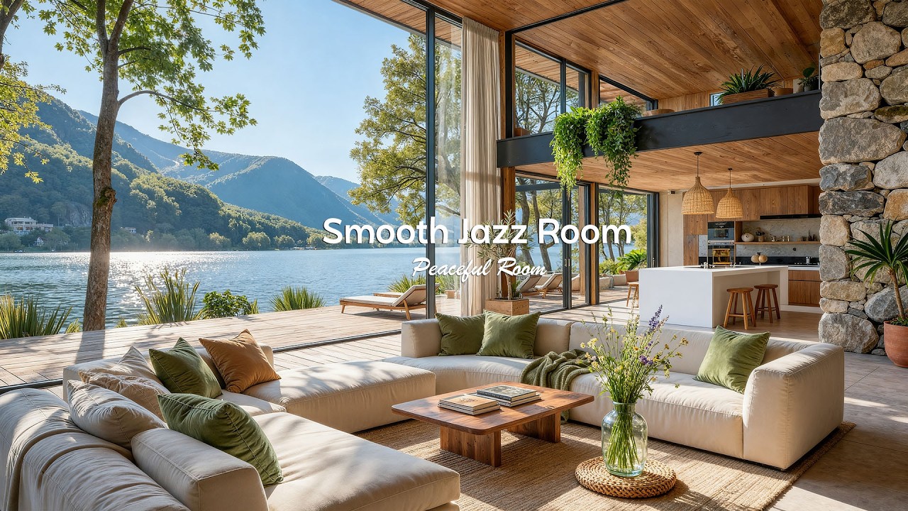 Smooth Jazz for a Calm Mind ☕ Gentle Daytime Instrumental Music for Relaxation & Focus