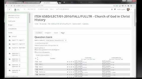 Creating A GIFT Formatted Import file Using Moodle