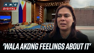 VP Sara Duterte reacts to House move impeaching her for the second time | ANC