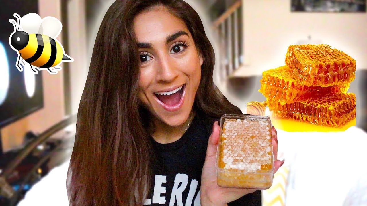 Omg Trying Honeycomb For The First Time Youtube Omg Trying Honeycomb For The First Time Youtube