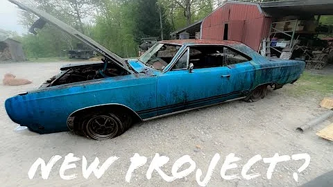 Rescuing a 1968 GTX after sitting for over 50 years.