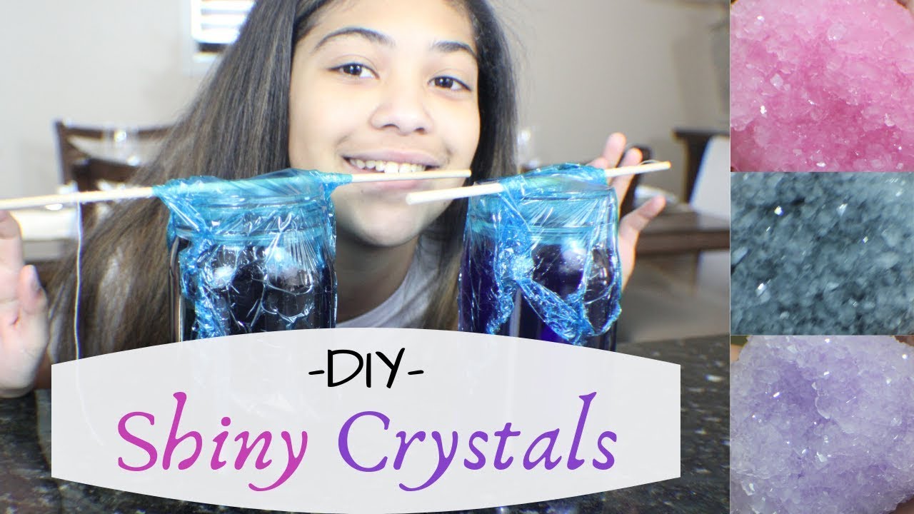 How to make Super Shiny Crystal | DIY | Science Experiment for Kids ...