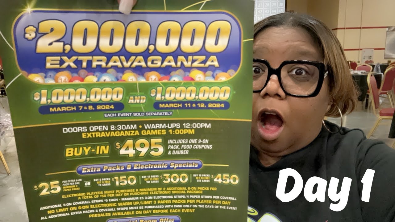 3 11 24 part 2 1 million bingo at southpoint youtube