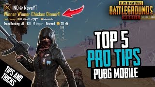 best top 5 easy trick pubg mobile to win!! (tips and tricks) malaysia