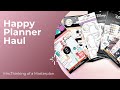 Summer 2021 Happy Planner Haul/ Sticker Book Flip Through