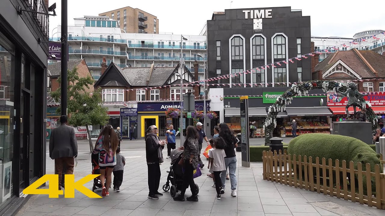 Harrow Walk: Town Centre【4K】