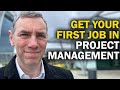 How to Become a Project Manager - Get Your First Project Management Job Without Experience