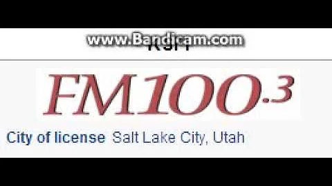 25 Days of Christmas Radio - Day 10: KSFI: "FM100.3" Salt Lake City, UT TOTH ID 6pm MT--12/10/15