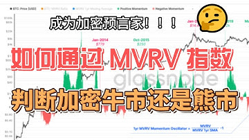 如何通过 MVRV 判断加密牛市还是熊市？#crypto #web3 #区块链 #bitcoin #ethereum #加密貨幣