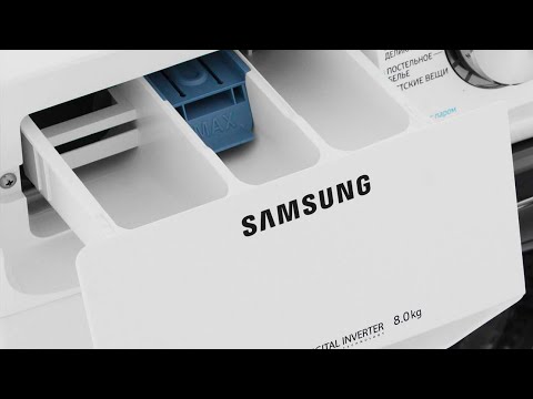 Стиральная машина Samsung WW80R42LXFW. Характеристики, распаковка и установка