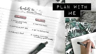 PLAN WITH ME - &amp; chill day in the life vlog