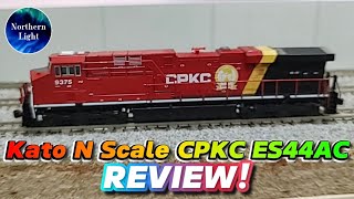 BEAUTIFUL MERGER SCHEME! | Kato N Scale CPKC ES44AC Review