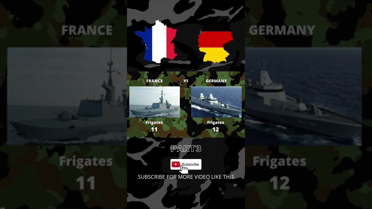 Germany vs France Military Power Comparison 2022 | France vs Germany Power Comparison Part3 