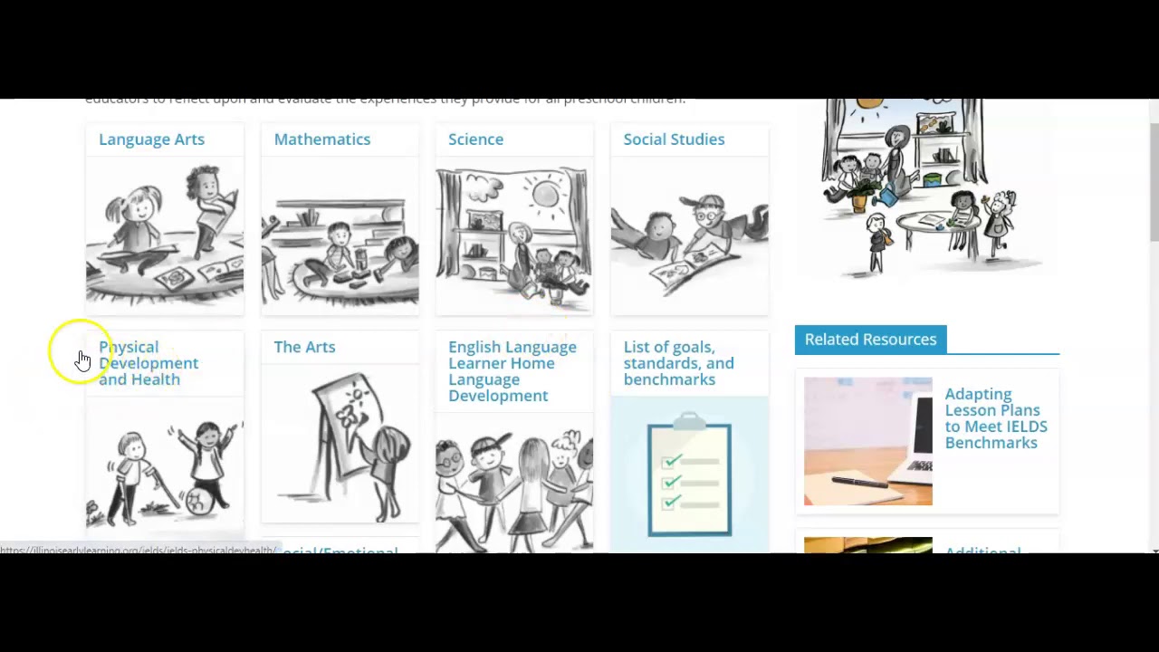 ECE 115: Accessing the IL Early Learning Standards - YouTube