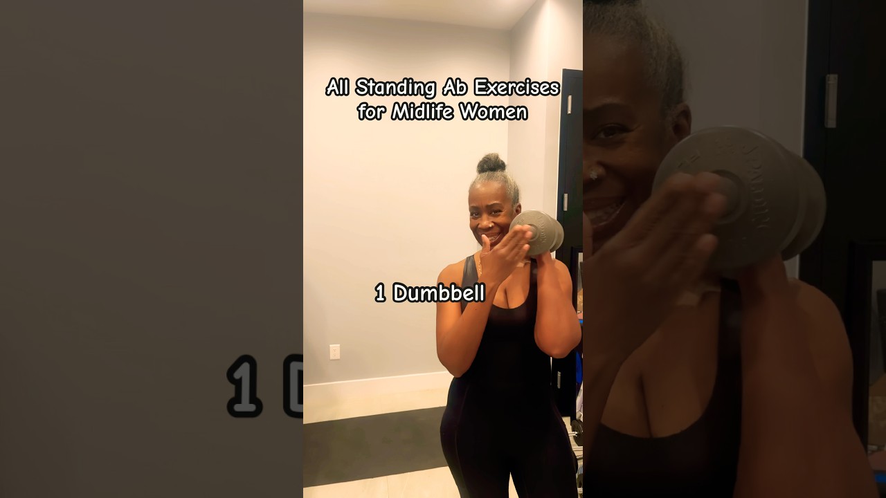 No mat necessary ( Standing Abs) 