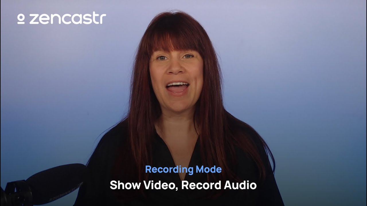 Guest Video: Show Video, Record Audio 🎙 Zencastr, Record Video Podcasts Online