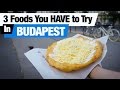 Hungarian Food - 3 Foods To Try in Budapest! (Americans Try Hungarian Food)